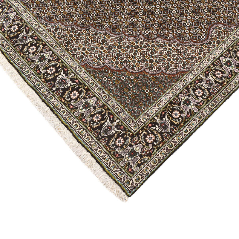 Perserteppich - Täbriz - Royal quadratisch  - 201 x 200 cm - braun