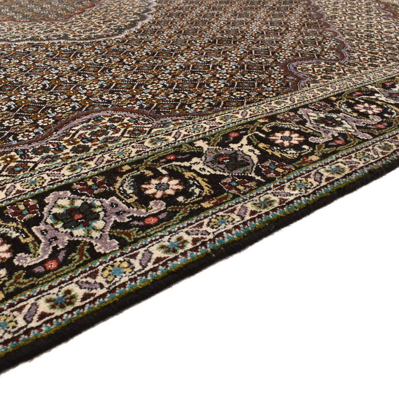 Perserteppich - Täbriz - Royal quadratisch  - 201 x 200 cm - braun