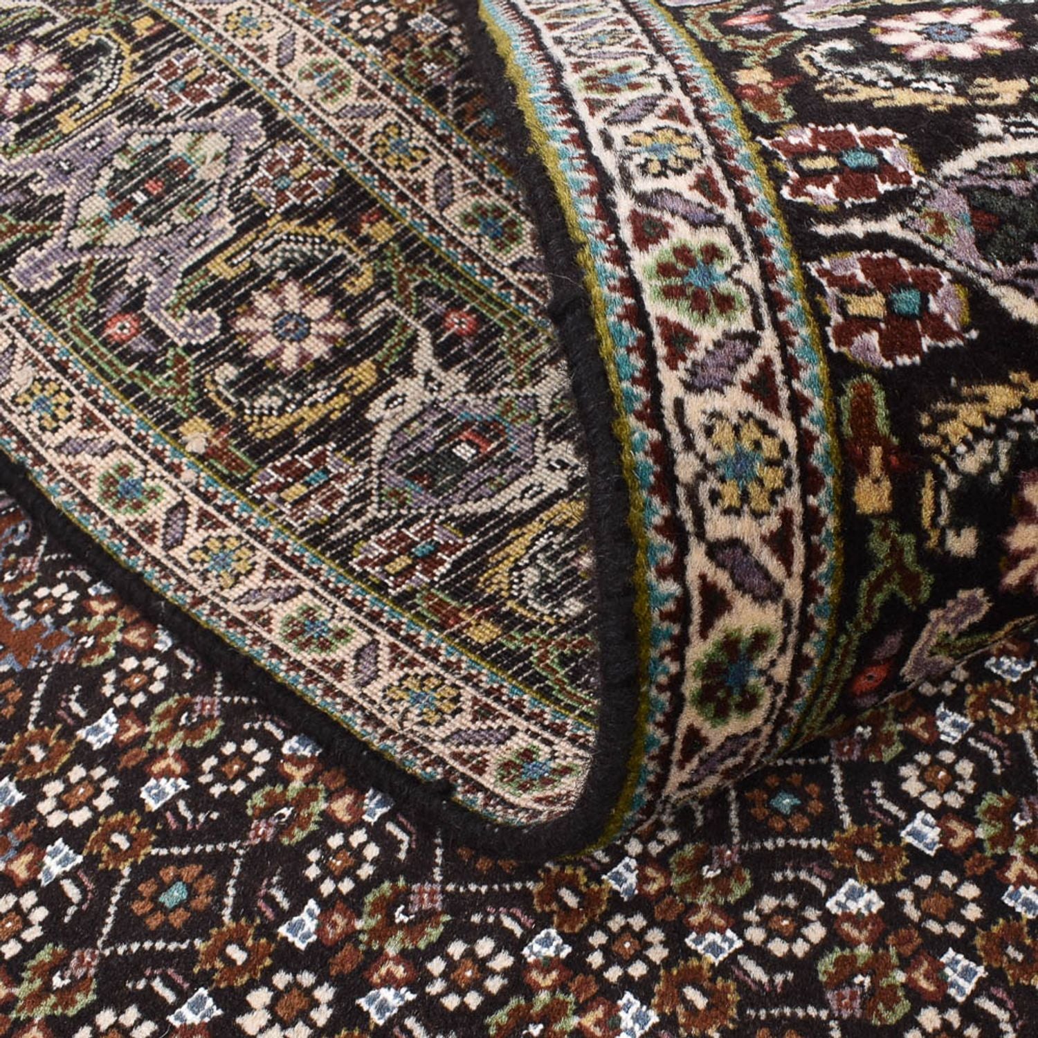 Perserteppich - Täbriz - Royal quadratisch  - 201 x 200 cm - braun