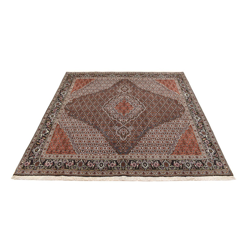 Perserteppich - Täbriz - Royal quadratisch  - 206 x 200 cm - braun