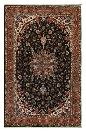 Perserteppich - Täbriz - Royal - 308 x 201 cm - dunkelblau
