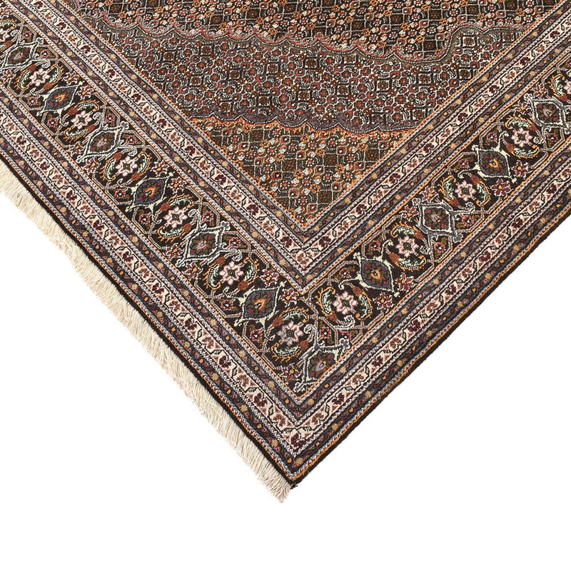 Perserteppich - Täbriz - Royal quadratisch  - 212 x 198 cm - braun