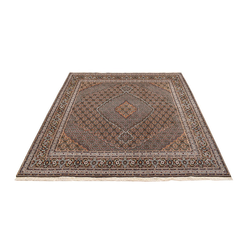 Perserteppich - Täbriz - Royal quadratisch  - 212 x 198 cm - braun