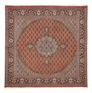 Perserteppich - Täbriz - Royal quadratisch  - 245 x 245 cm - rost