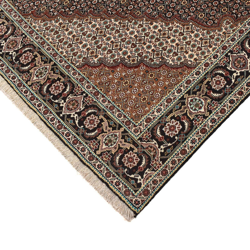 Perserteppich - Täbriz - Royal quadratisch  - 204 x 200 cm - braun