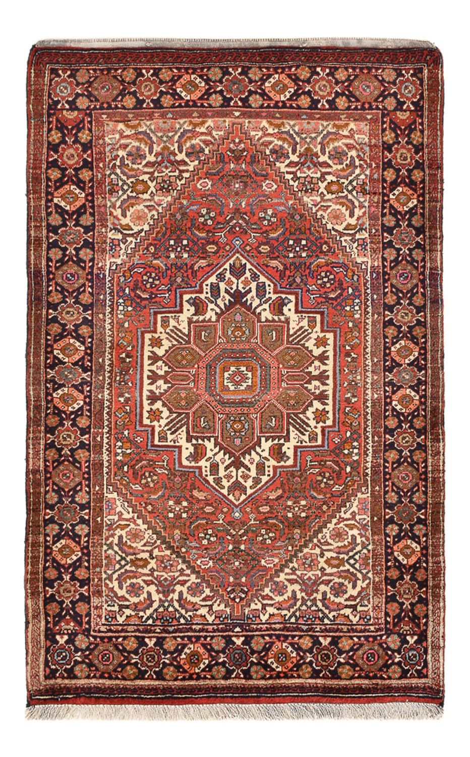 Perserteppich - Nomadic - 120 x 75 cm - terrakotta