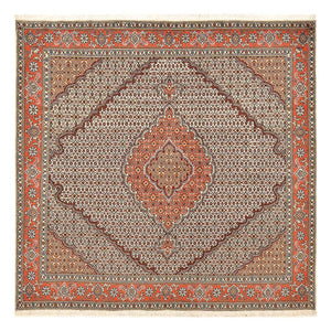 Perserteppich - Täbriz - Royal quadratisch  - 200 x 200 cm - sand