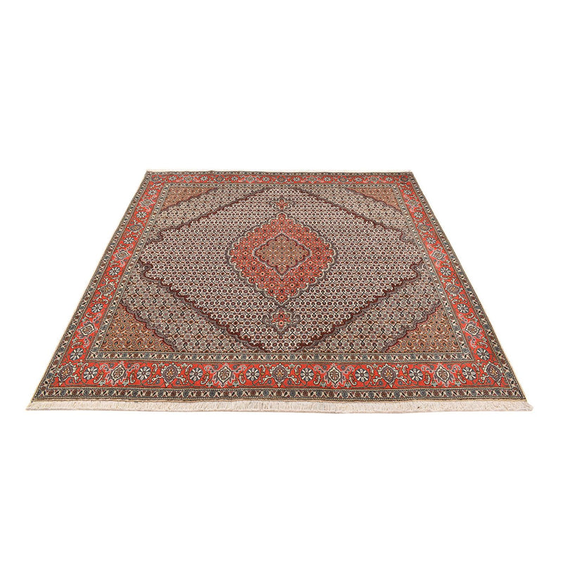 Perserteppich - Täbriz - Royal quadratisch  - 200 x 200 cm - sand