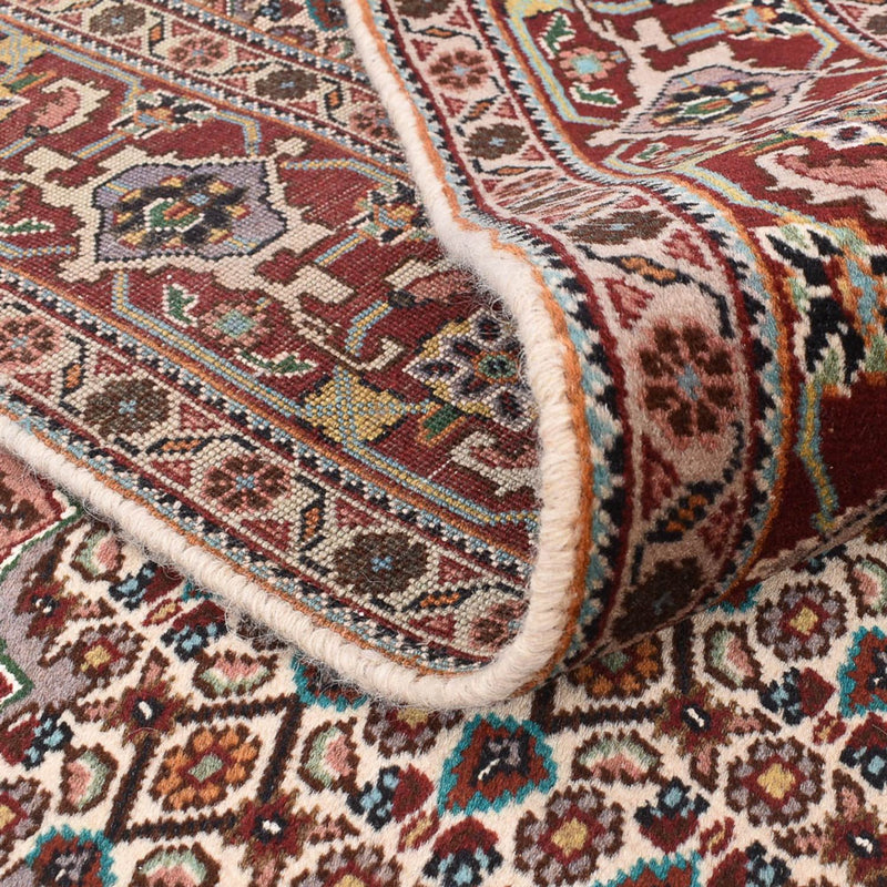 Perserteppich - Täbriz - Royal quadratisch  - 202 x 198 cm - hellbraun