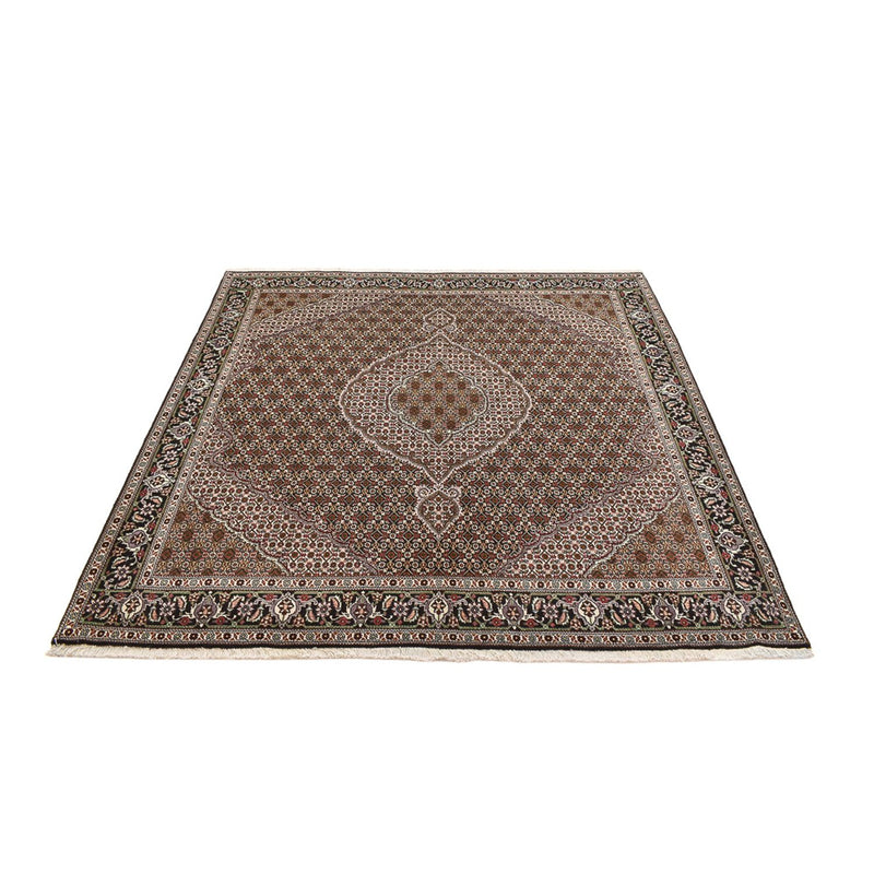 Perserteppich - Täbriz - Royal quadratisch  - 204 x 193 cm - braun