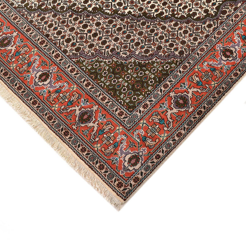 Perserteppich - Täbriz - Royal quadratisch  - 212 x 201 cm - hellbraun
