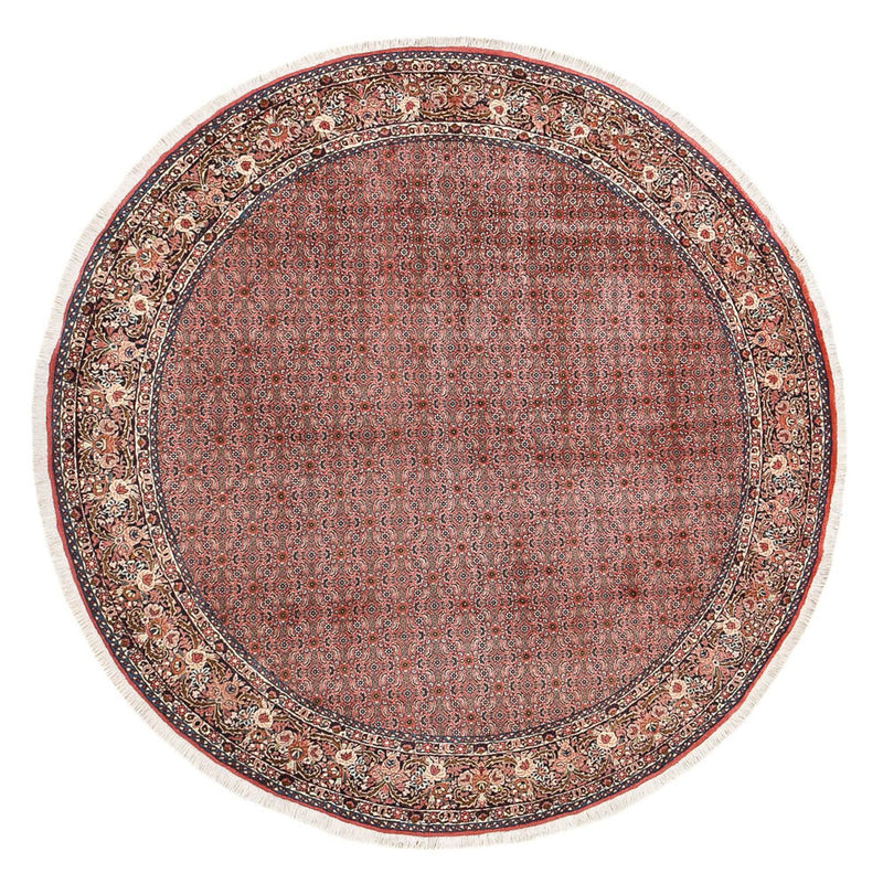 Perserteppich - Bidjar rund  - 300 x 300 cm - rost