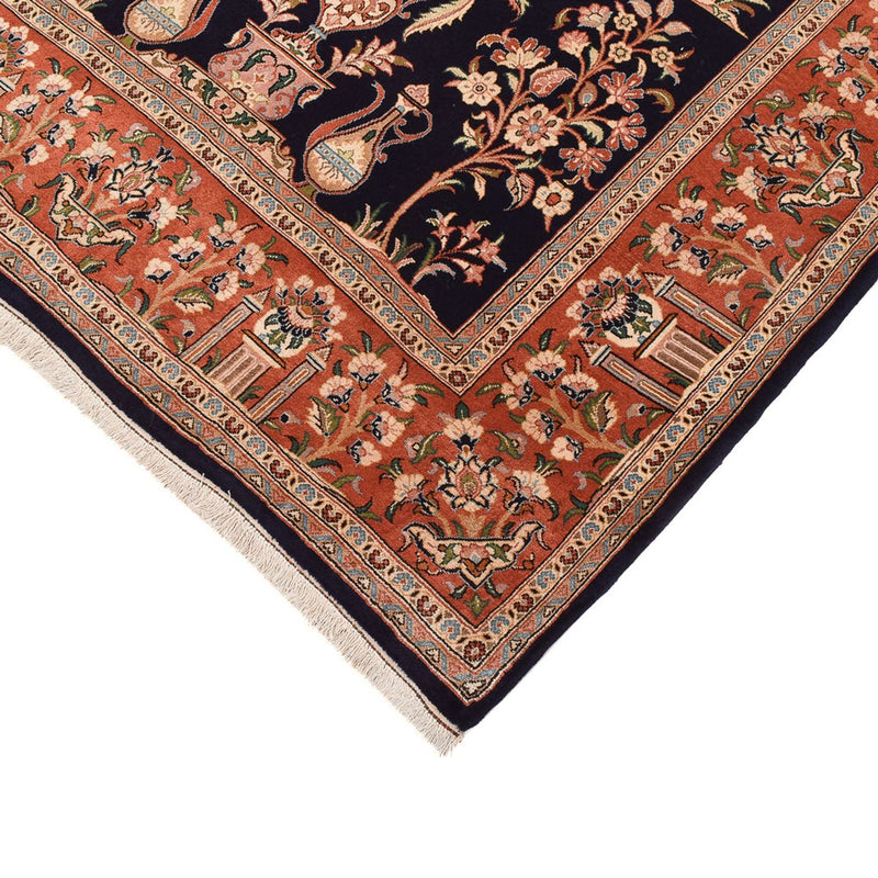Perserteppich - Ghom - Royal - 270 x 157 cm - dunkelblau
