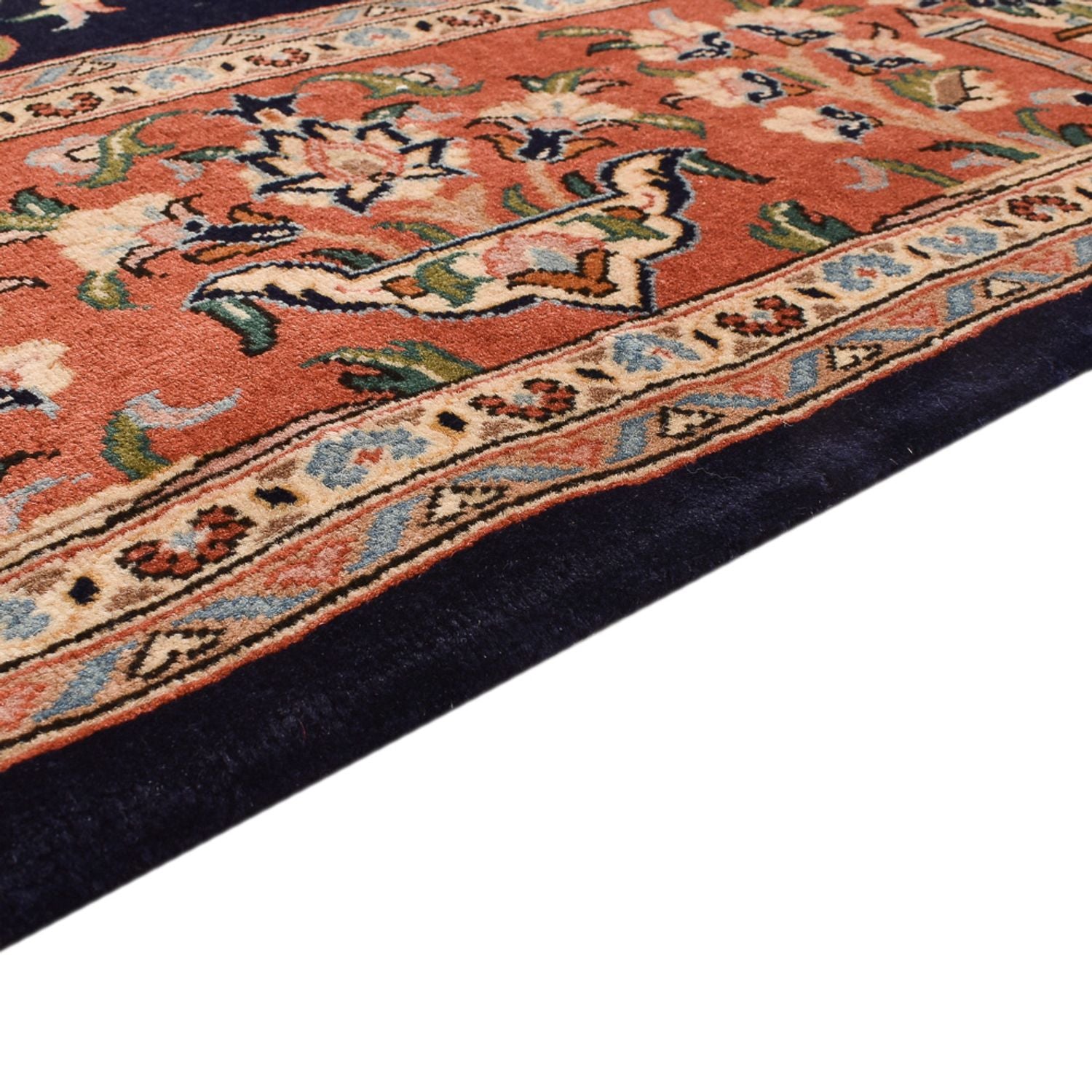 Perserteppich - Ghom - Royal - 270 x 157 cm - dunkelblau