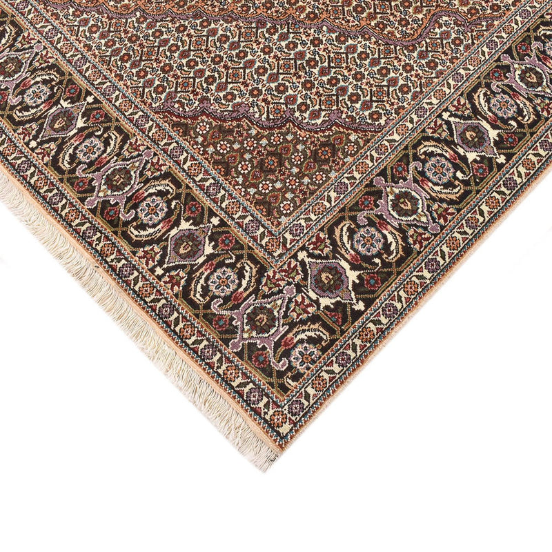 Perserteppich - Täbriz - Royal quadratisch  - 202 x 202 cm - braun