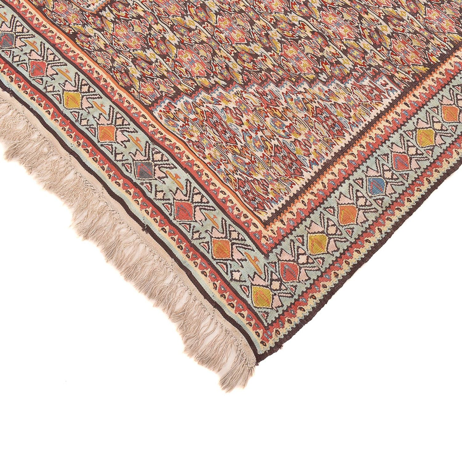 Kelim Teppich - Oriental - 260 x 160 cm - hellbraun
