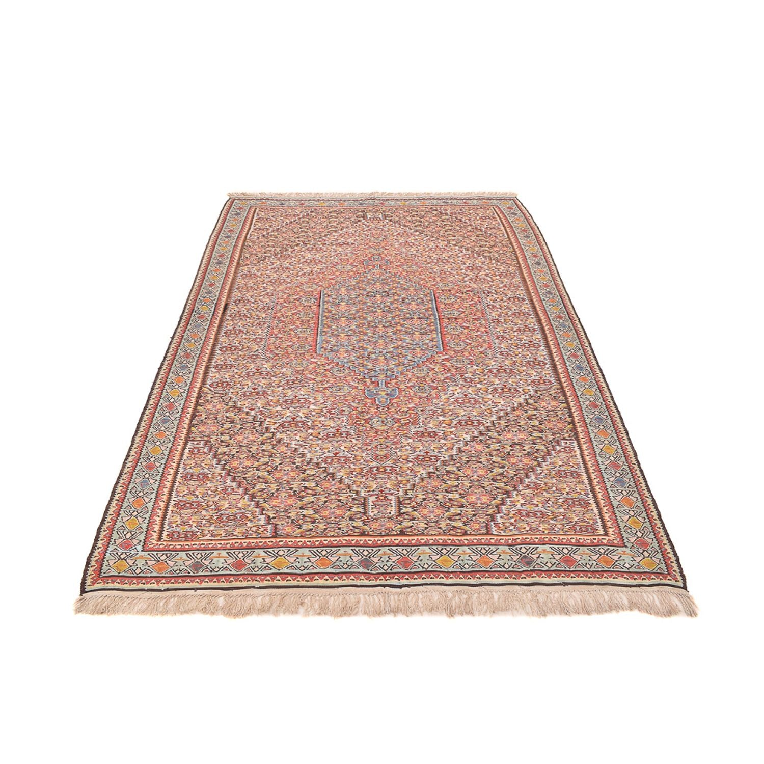 Kelim Teppich - Oriental - 260 x 160 cm - hellbraun