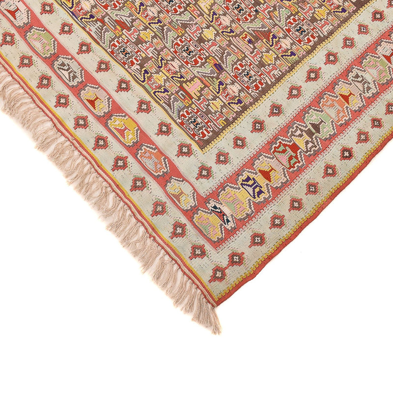 Kelim Teppich - Oriental - 270 x 158 cm - hellrot