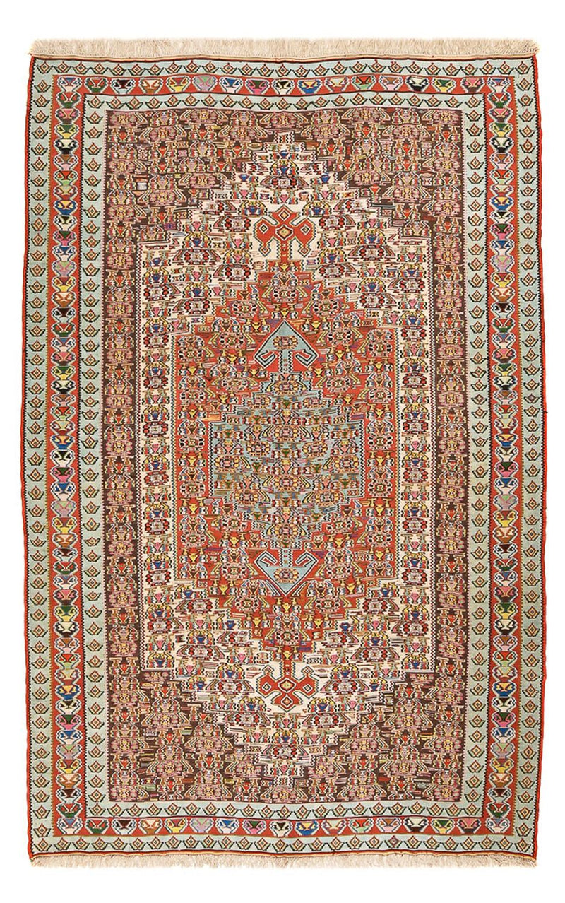 Kelim Teppich - Oriental - 258 x 160 cm - hellrot