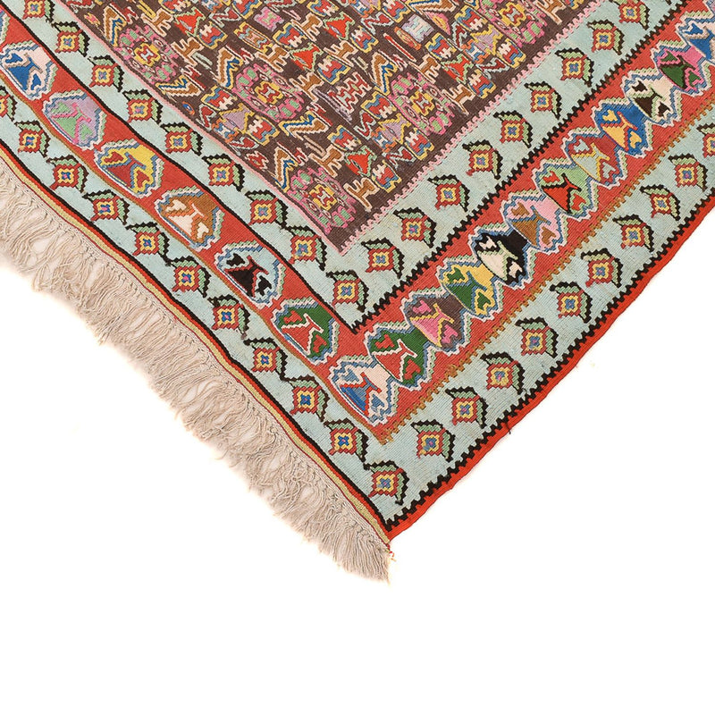 Kelim Teppich - Oriental - 258 x 160 cm - hellrot