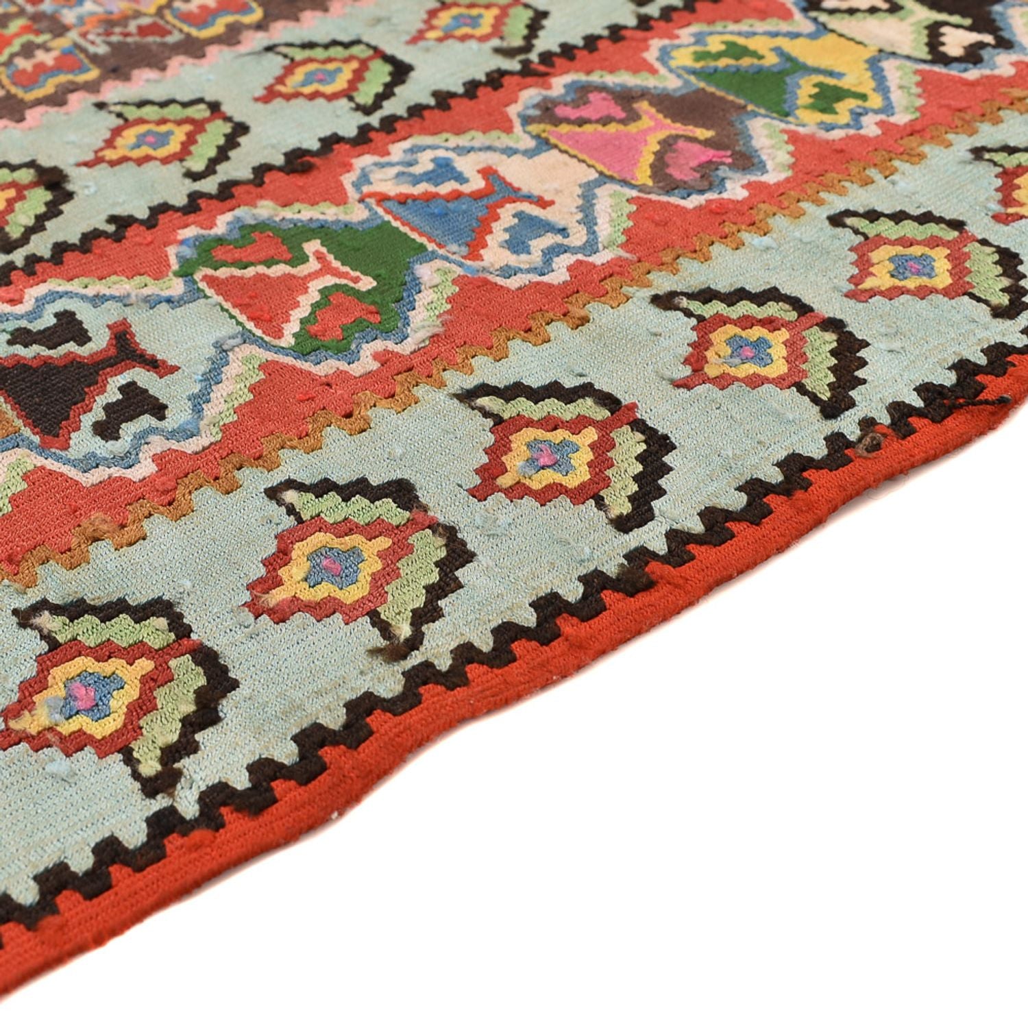 Kelim Teppich - Oriental - 258 x 160 cm - hellrot