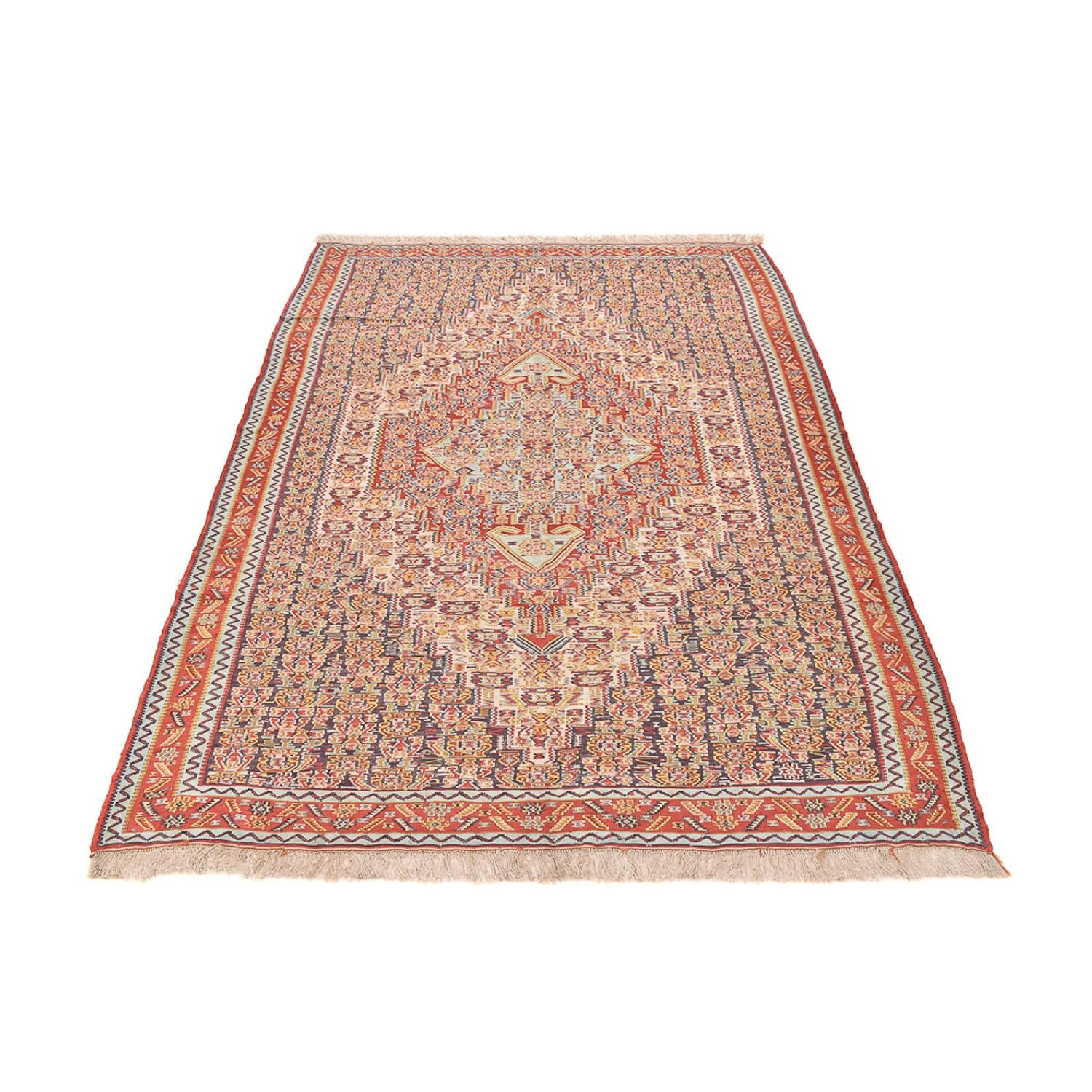 Kelim Teppich - Oriental - 248 x 156 cm - hellrot