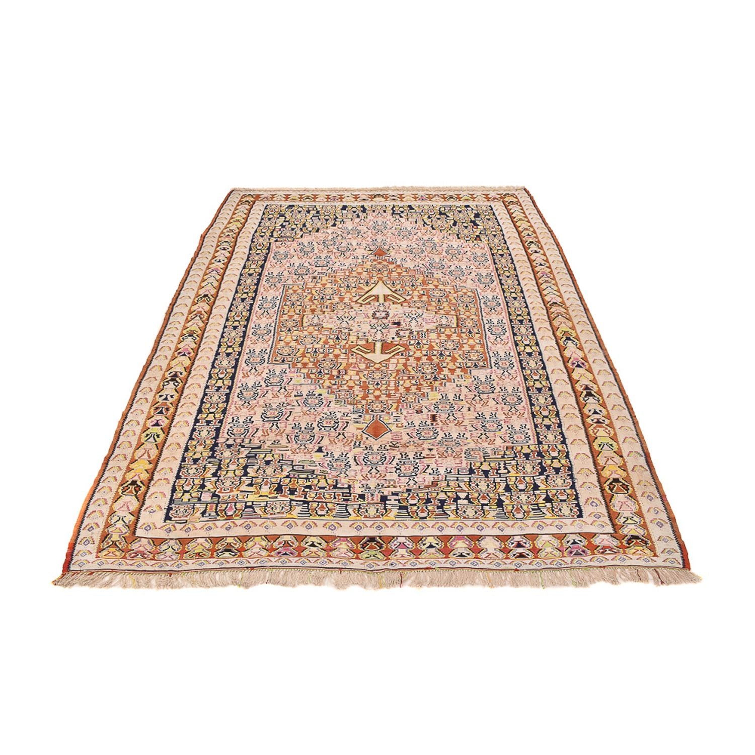 Kelim Teppich - Oriental - 260 x 160 cm - beige
