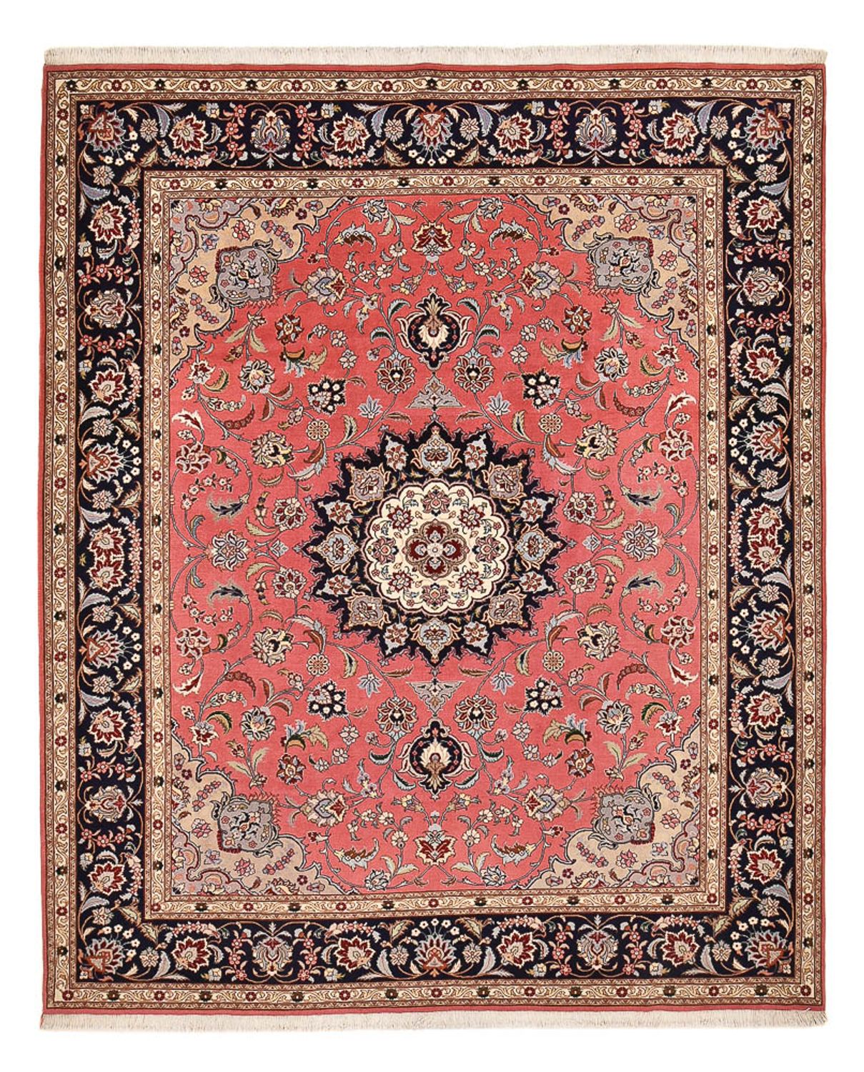 Perserteppich - Täbriz - Royal - 307 x 247 cm - hellrot