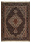 Perserteppich - Täbriz - Royal - 202 x 153 cm - dunkelbraun