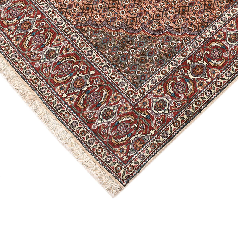 Perserteppich - Täbriz - Royal quadratisch  - 204 x 202 cm - hellbraun