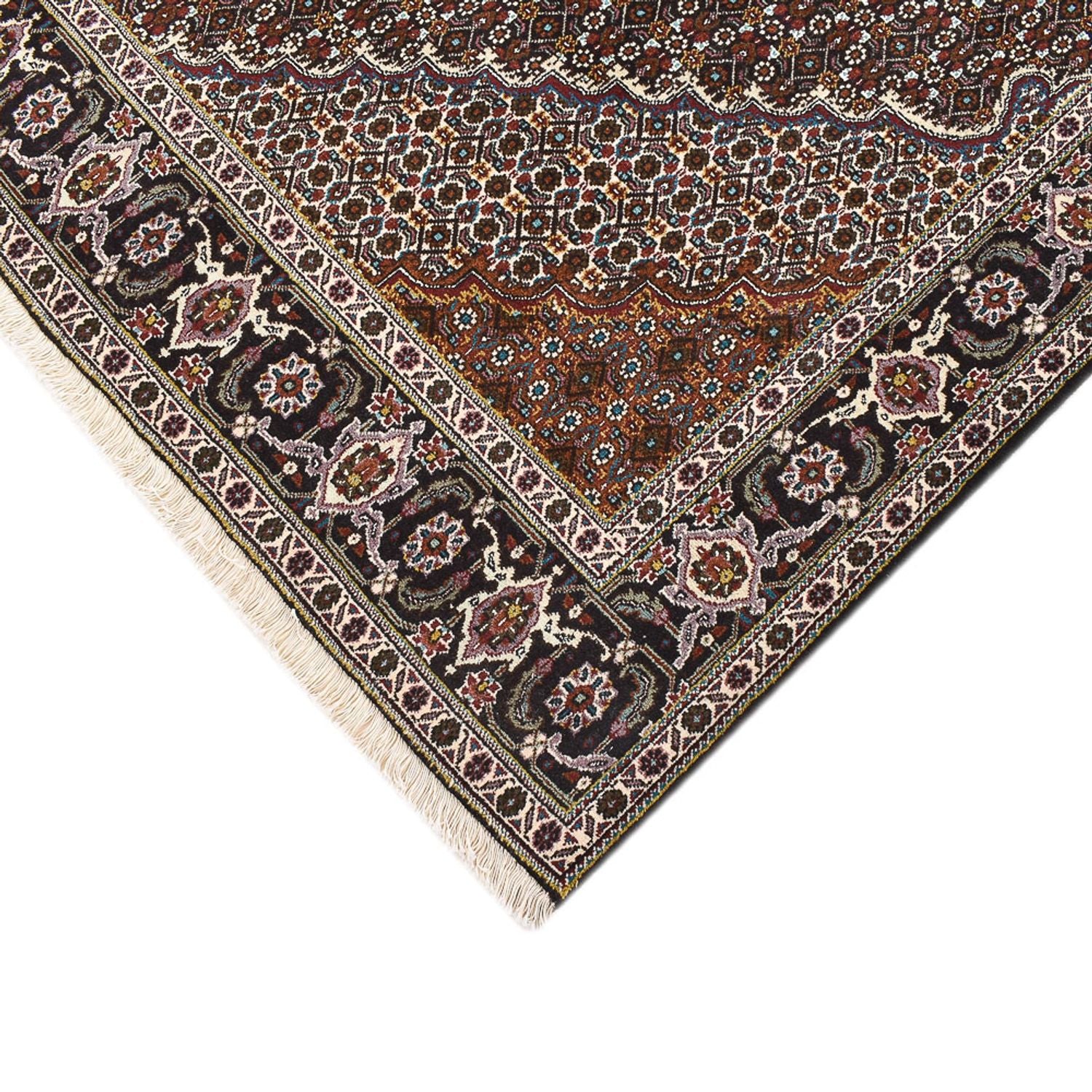 Perserteppich - Täbriz - Royal quadratisch  - 200 x 200 cm - braun