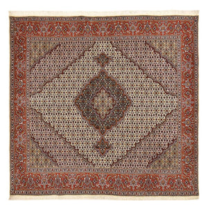 Perserteppich - Täbriz - Royal quadratisch  - 205 x 193 cm - braun