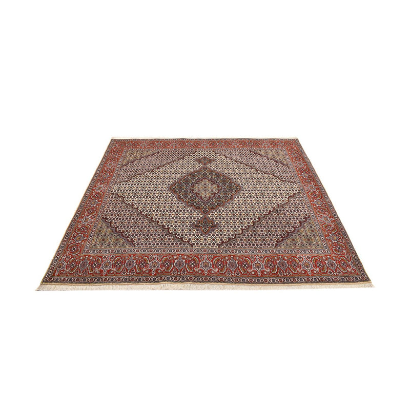 Perserteppich - Täbriz - Royal quadratisch  - 205 x 193 cm - braun