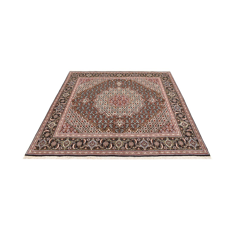 Perserteppich - Täbriz - Royal quadratisch  - 203 x 202 cm - braun
