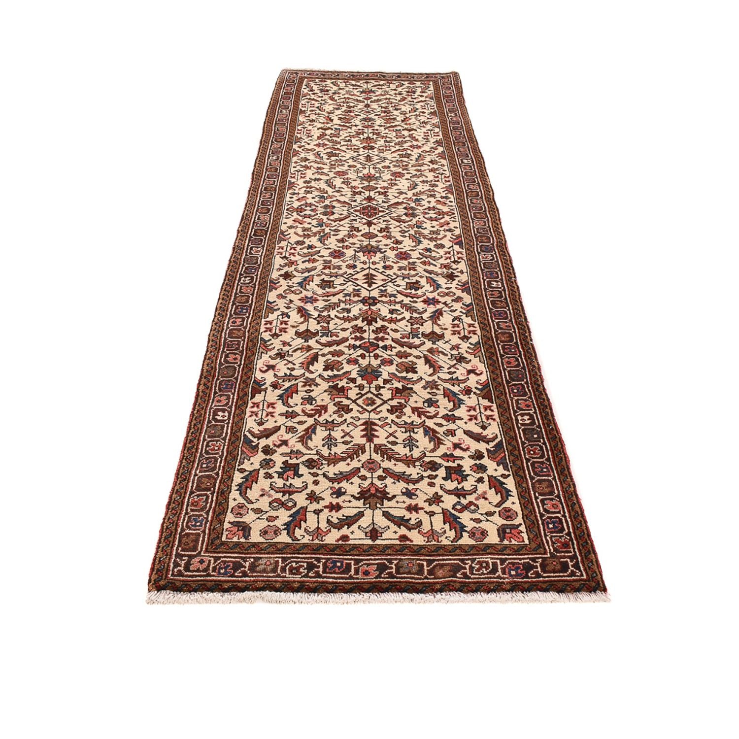 Läufer Perser - Nomadic - 338 x 95 cm - beige