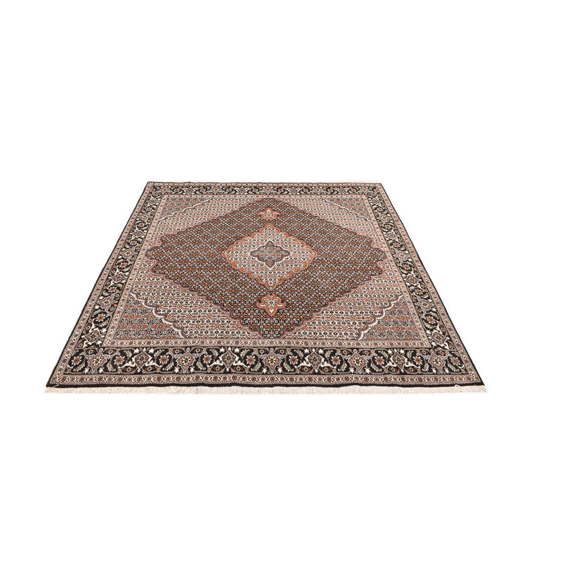 Perserteppich - Täbriz - Royal quadratisch  - 207 x 200 cm - braun