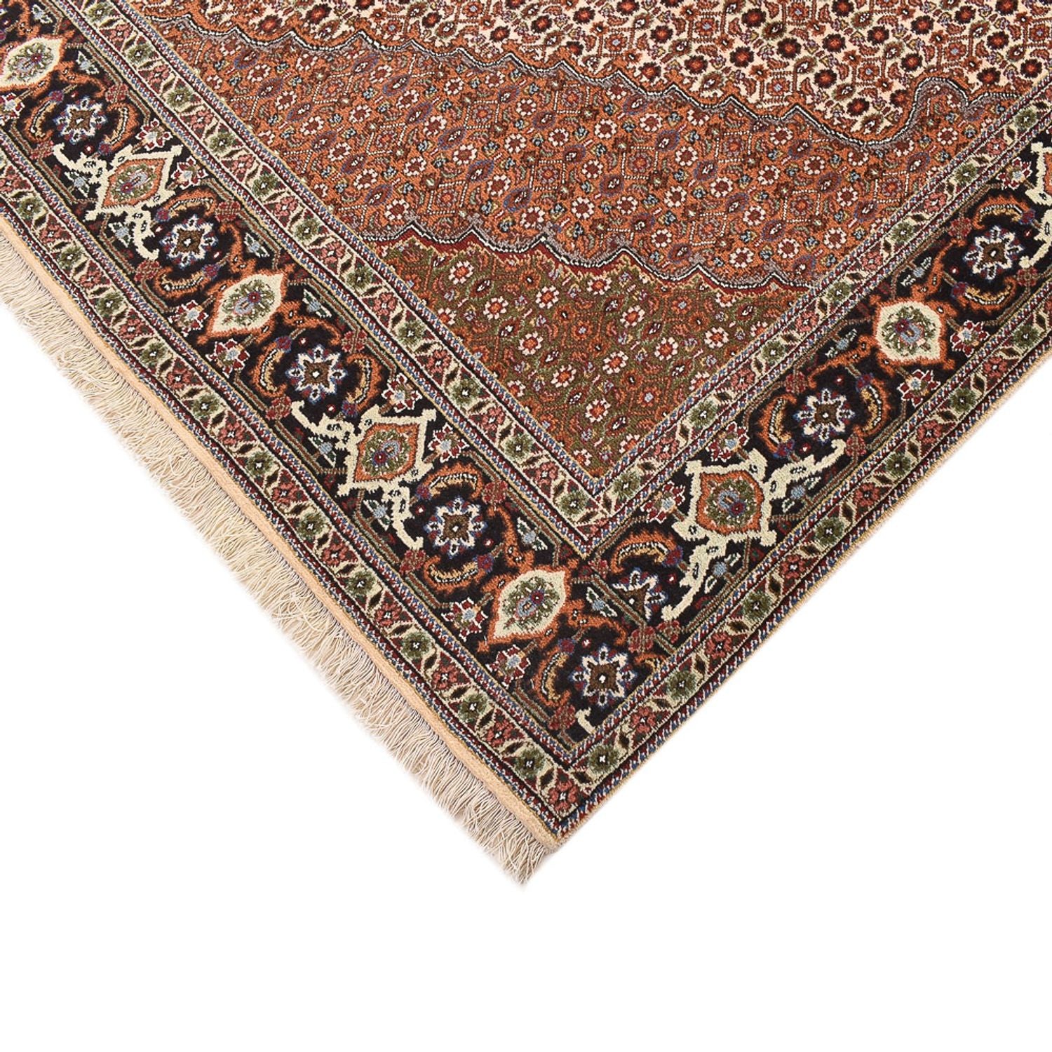 Perserteppich - Täbriz - Royal quadratisch  - 209 x 198 cm - braun