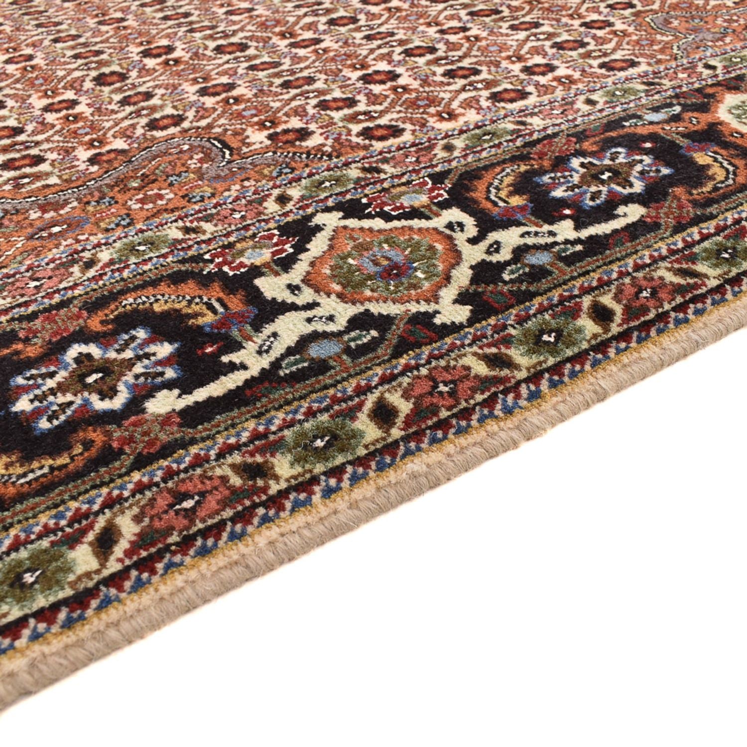 Perserteppich - Täbriz - Royal quadratisch  - 209 x 198 cm - braun