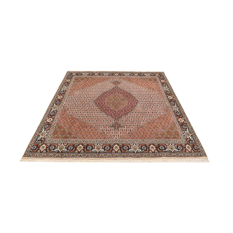 Perserteppich - Täbriz - Royal quadratisch  - 209 x 198 cm - braun