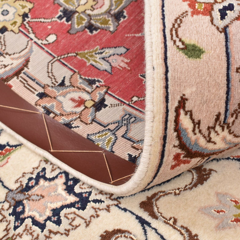 Perserteppich - Täbriz - Royal quadratisch  - 202 x 201 cm - beige