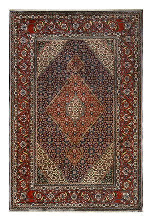 Perserteppich - Täbriz - Royal - 300 x 200 cm - dunkelbraun