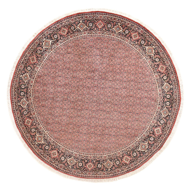 Perserteppich - Bidjar rund  - 255 x 255 cm - hellrot