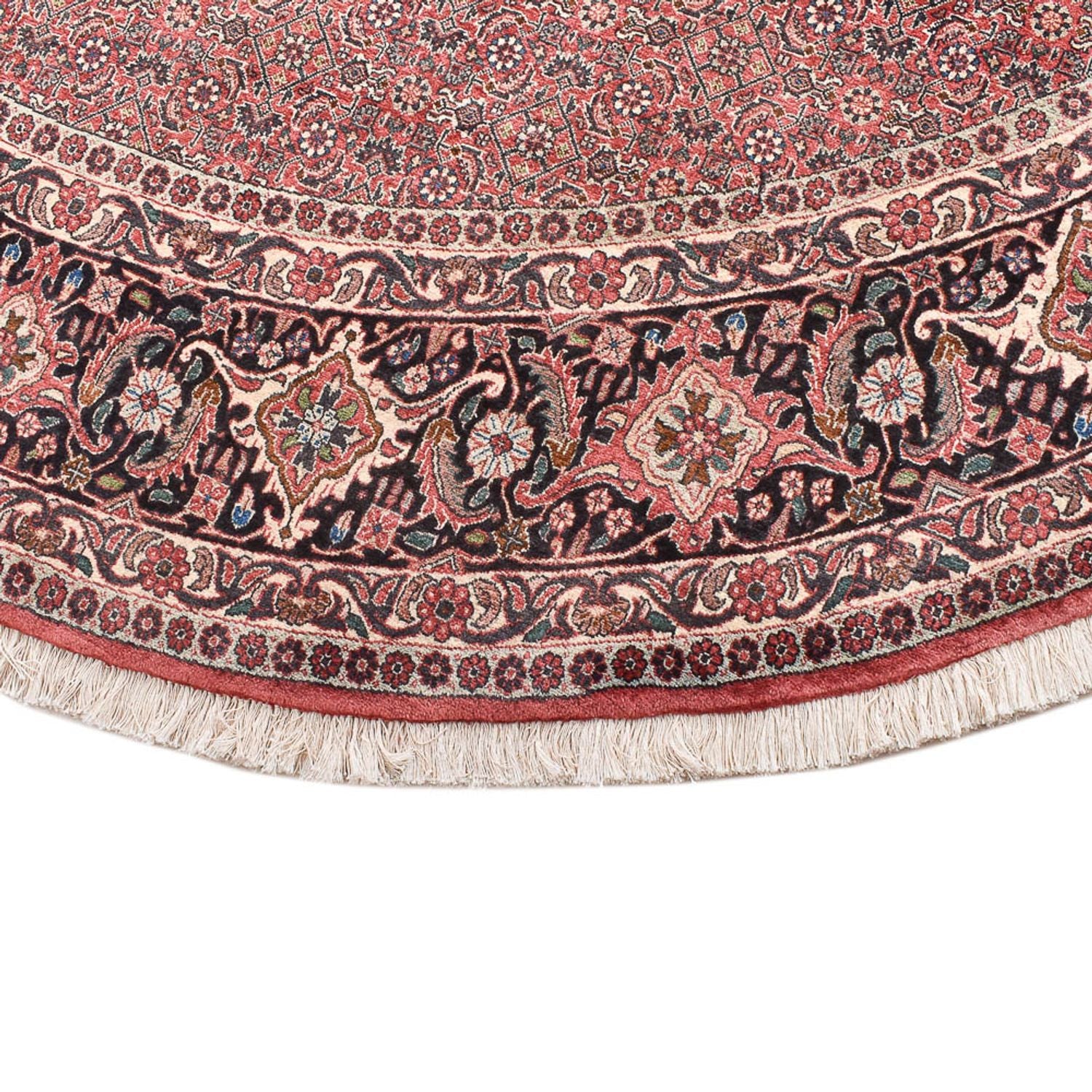 Perserteppich - Bidjar rund  - 255 x 255 cm - hellrot