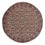 Perserteppich - Bidjar rund  - 250 x 250 cm - rost