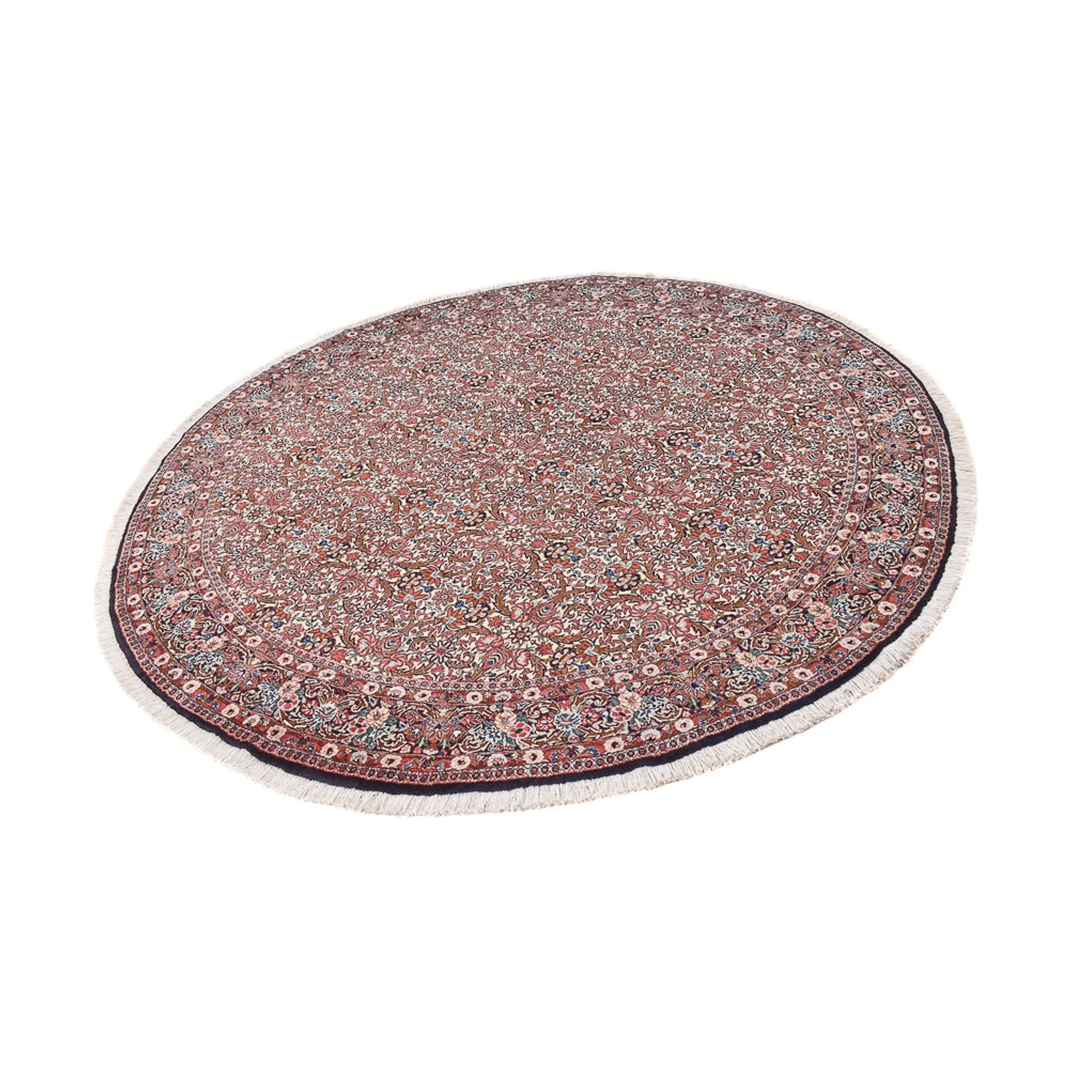Perserteppich - Bidjar rund  - 250 x 250 cm - rost