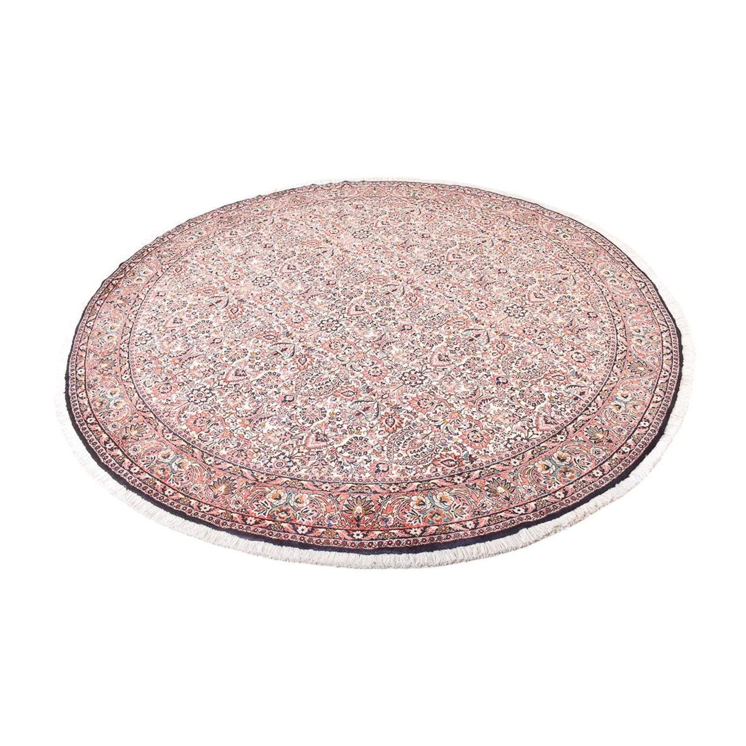 Perserteppich - Bidjar rund  - 250 x 250 cm - rost
