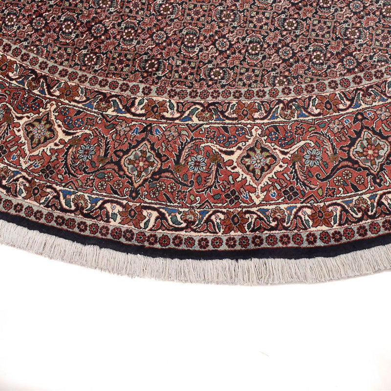 Perserteppich - Bidjar rund  - 300 x 300 cm - dunkelrot