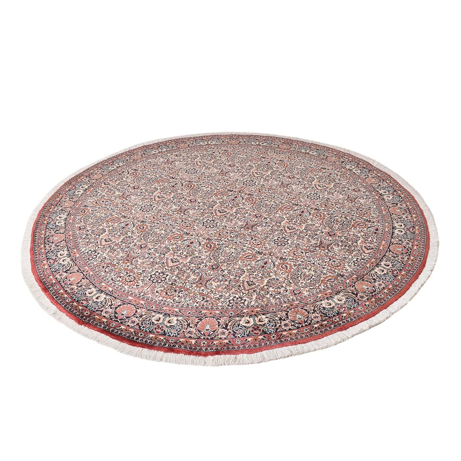 Perserteppich - Bidjar rund  - 250 x 250 cm - rost