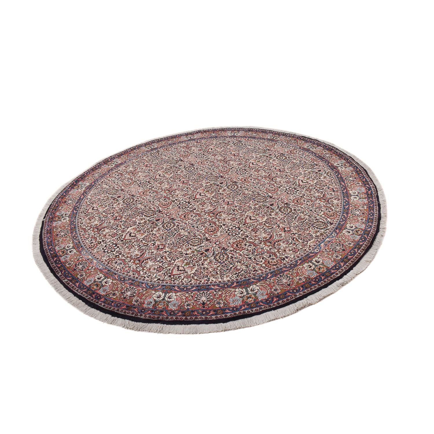 Perserteppich - Bidjar rund  - 250 x 250 cm - rost