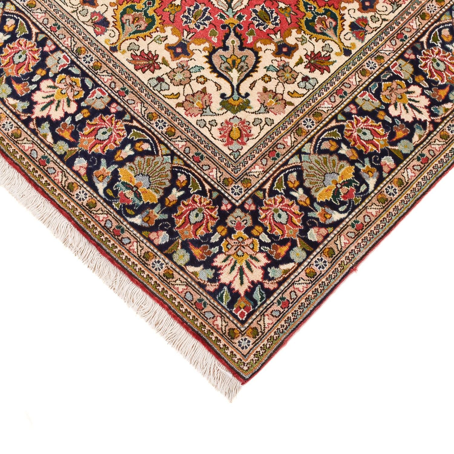 Perserteppich - Täbriz - Royal - 198 x 147 cm - rot